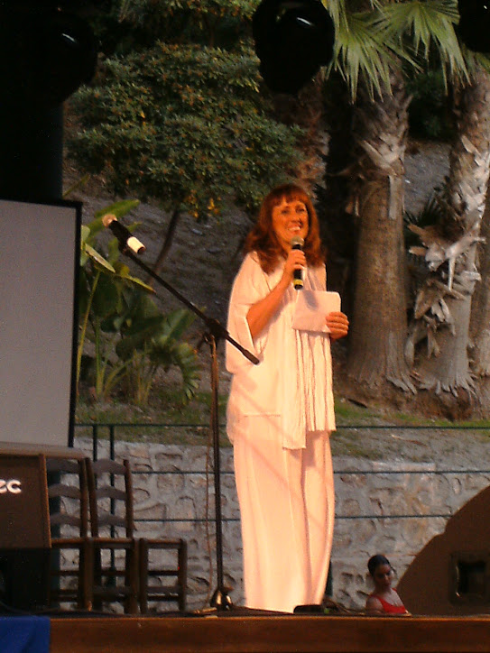 Carmen Abenza en el II Festival de Mares de Posidonia en Almuñecar