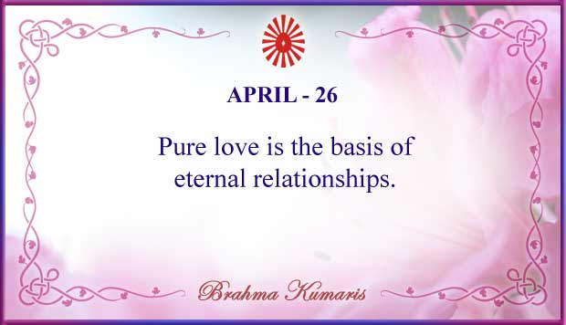 April 26 Thought For The Day April 26