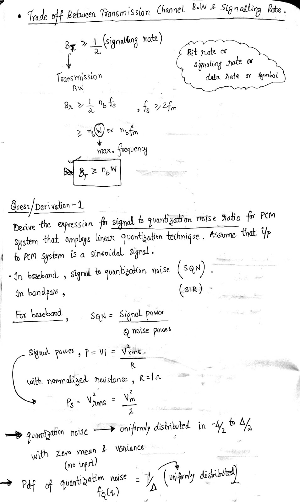 Pulse Code Modulation (ECE4001)
