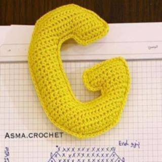 PATRON GRATIS LETRA G AMIGURUMI 29708 PATRON GRATIS LETRA G AMIGURUMI 29708