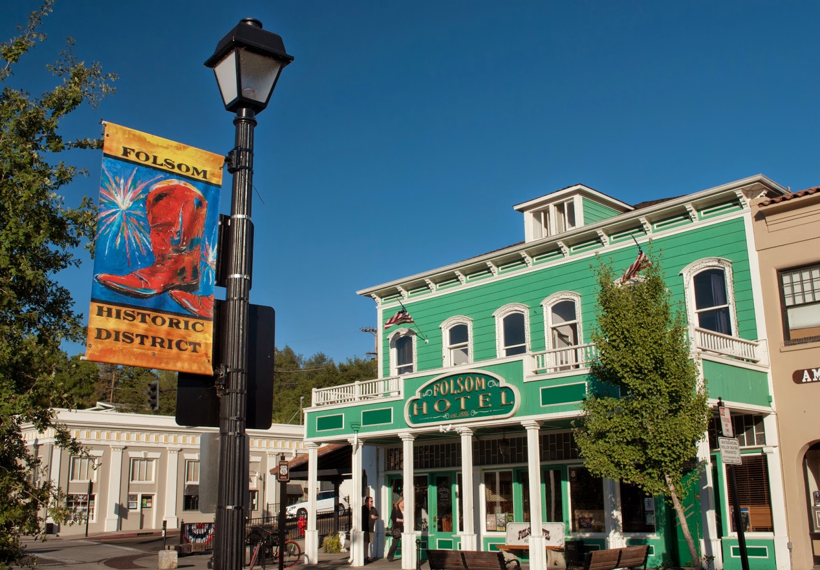 A nous la Californie Petit tour à Folsom et son lac