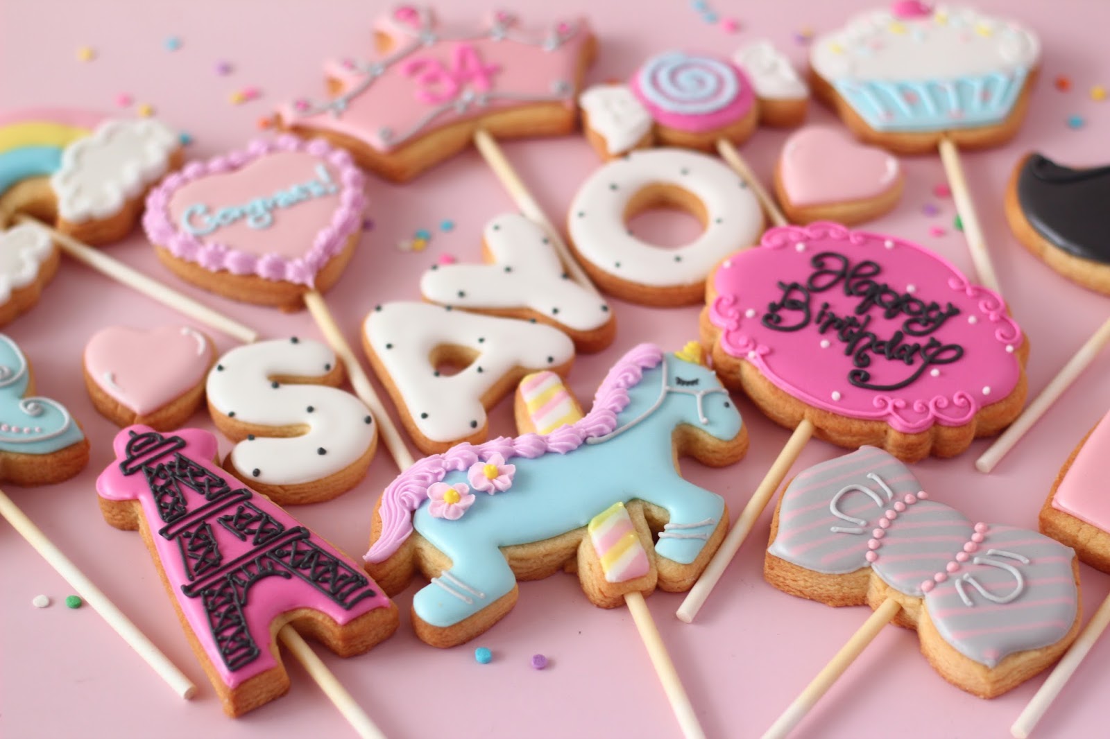 Sweeten your day.: icing cookies! 2 アイシングクッキーいろいろ2