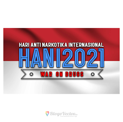 Hari Anti Narkotika Nasional (HANI) 2021 Logo Vector