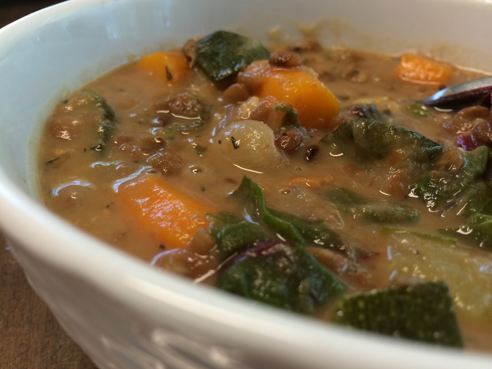 Zucchini Lentil Soup Recipe