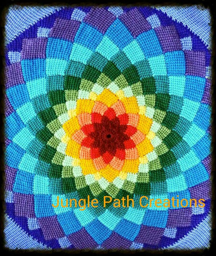 Little Treasures: Entrelac crochet