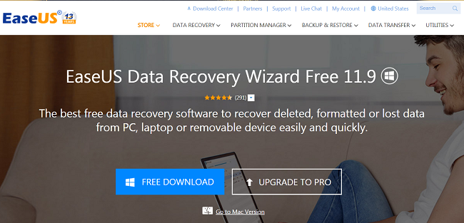 EaseUs Data Recovery Wizard