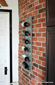 Rustic Industrial Wine Rack Made from Pallets