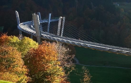 mother nature: The Sunniberg Bridge