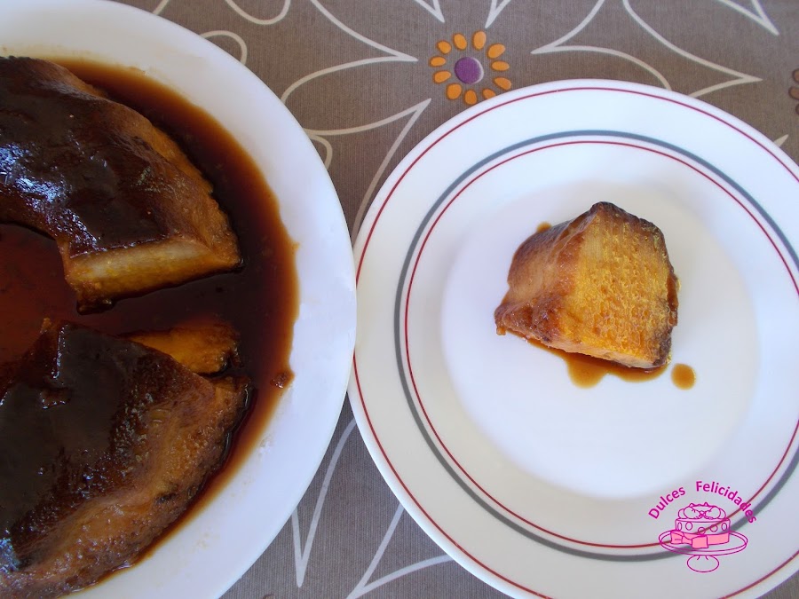 Flan de calabaza