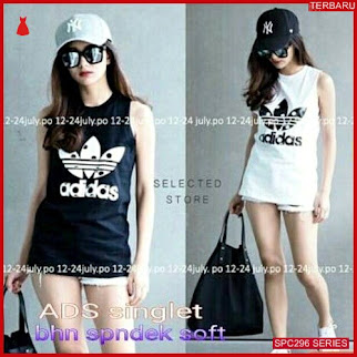 SPC296A49 Adidas Singlet Terbaru Tee Atasan Wanita | BMGShop