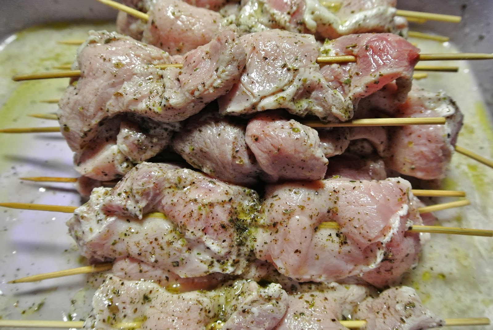 Groni&amp;#39;s Kitchen: Souvlaki - griechische Fleischspieße