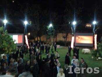 retroproiezione roma schermi ambasciata