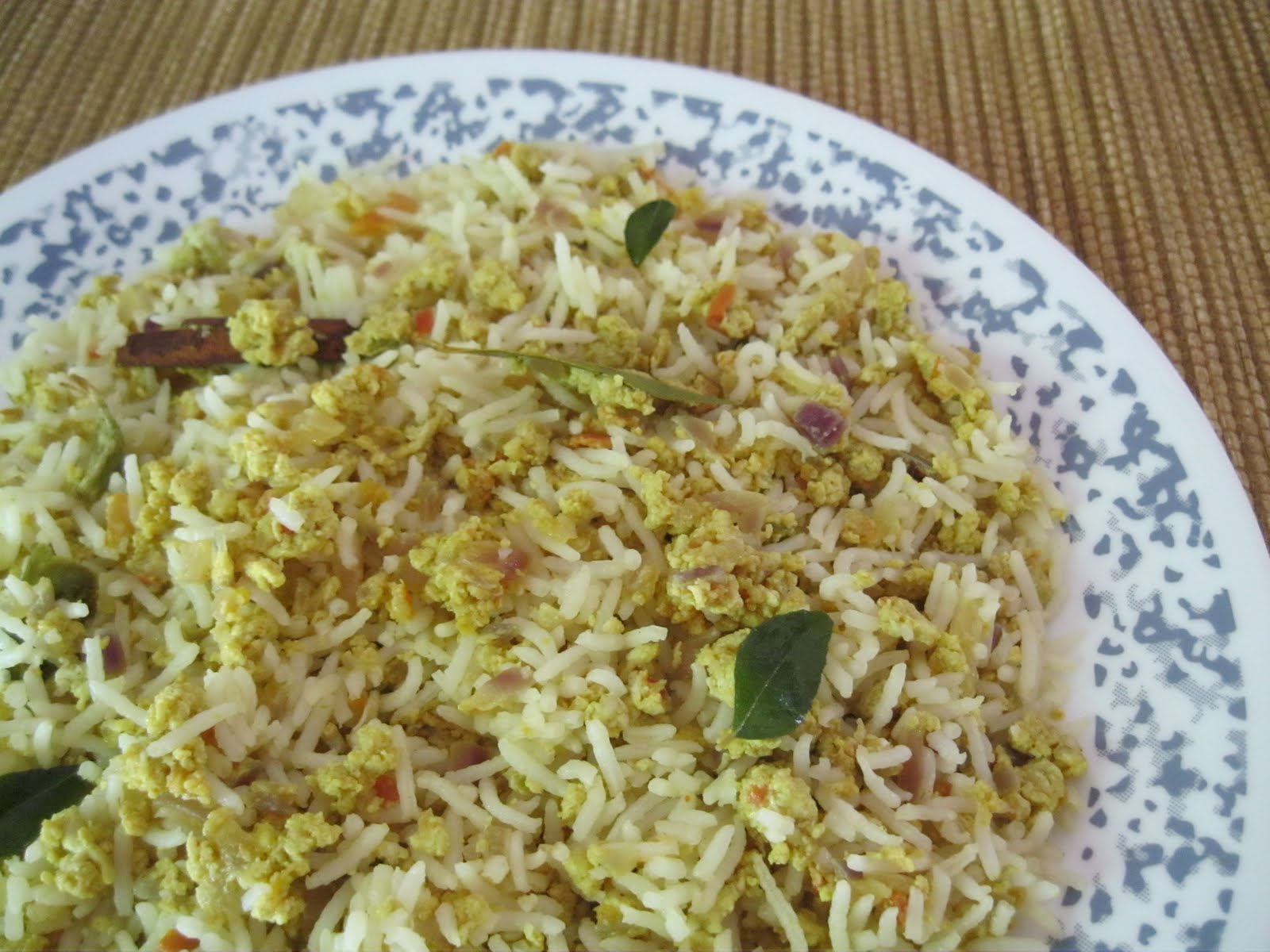 Classic Kerala Cuisine Egg Rice