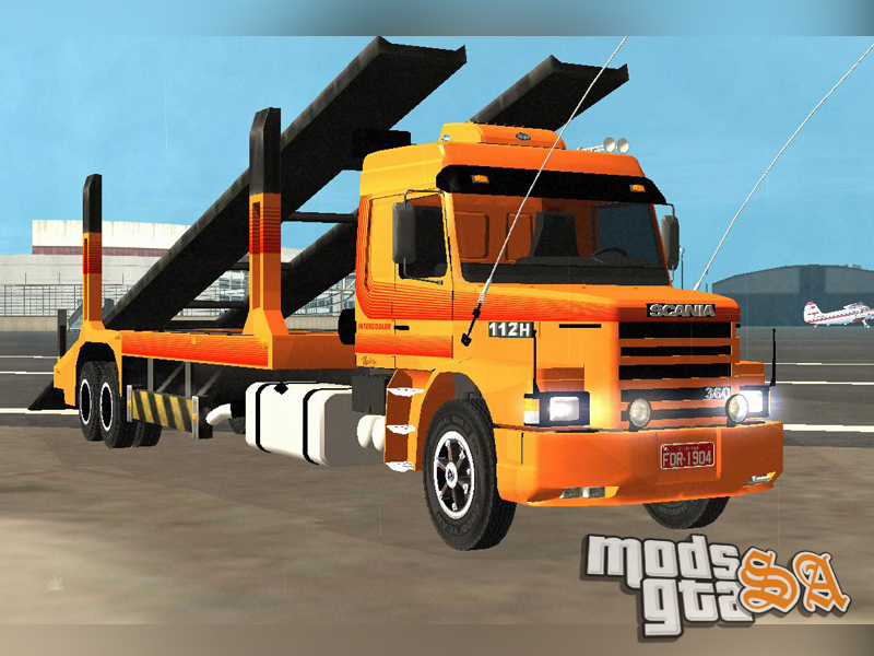 Scania Arqueada e Rebaixada - GTA SA 