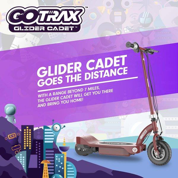 gotrax scooter electric cadet glider fly glide giveaway wants ends win handbrake mom spacetime personally control through keeps bicycle