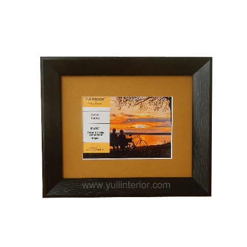 Custom-8x10-Picture-Frames-In-Nigeria-Portharcourt Custom 8x10 Picture Frame for 5x7 image with Gold Bevel Mat Nigeria