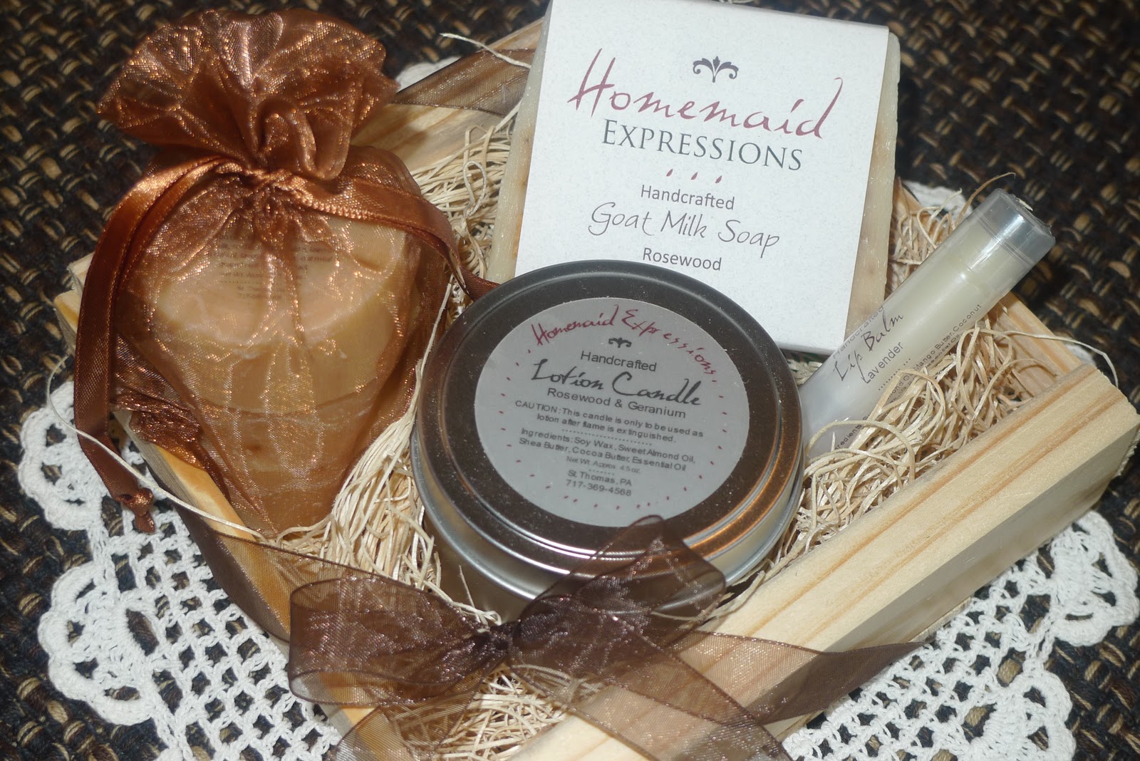 Homemaid Expressions NEW! Gift Baskets