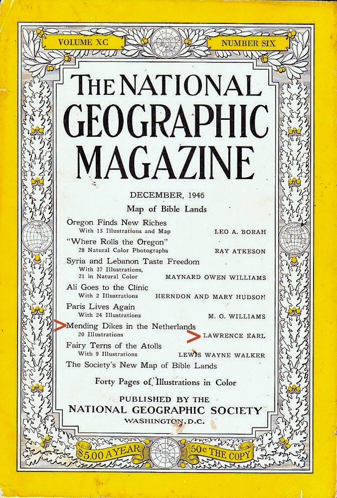 Lawrence Earl, National Geographic Magazine, December 1946
