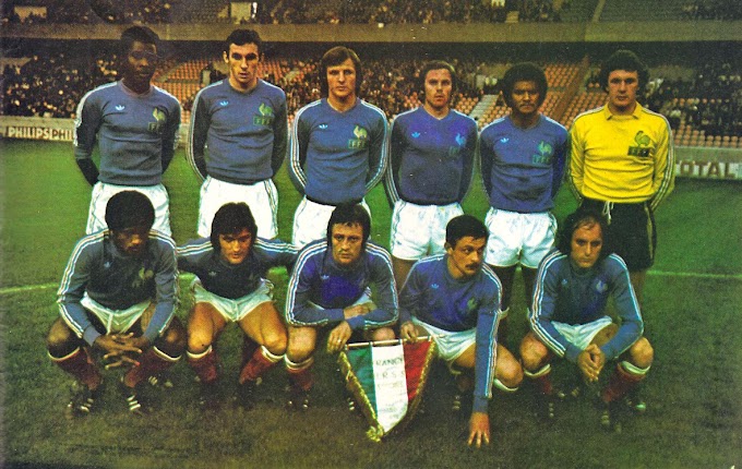 FRANCE espoirs 1976.