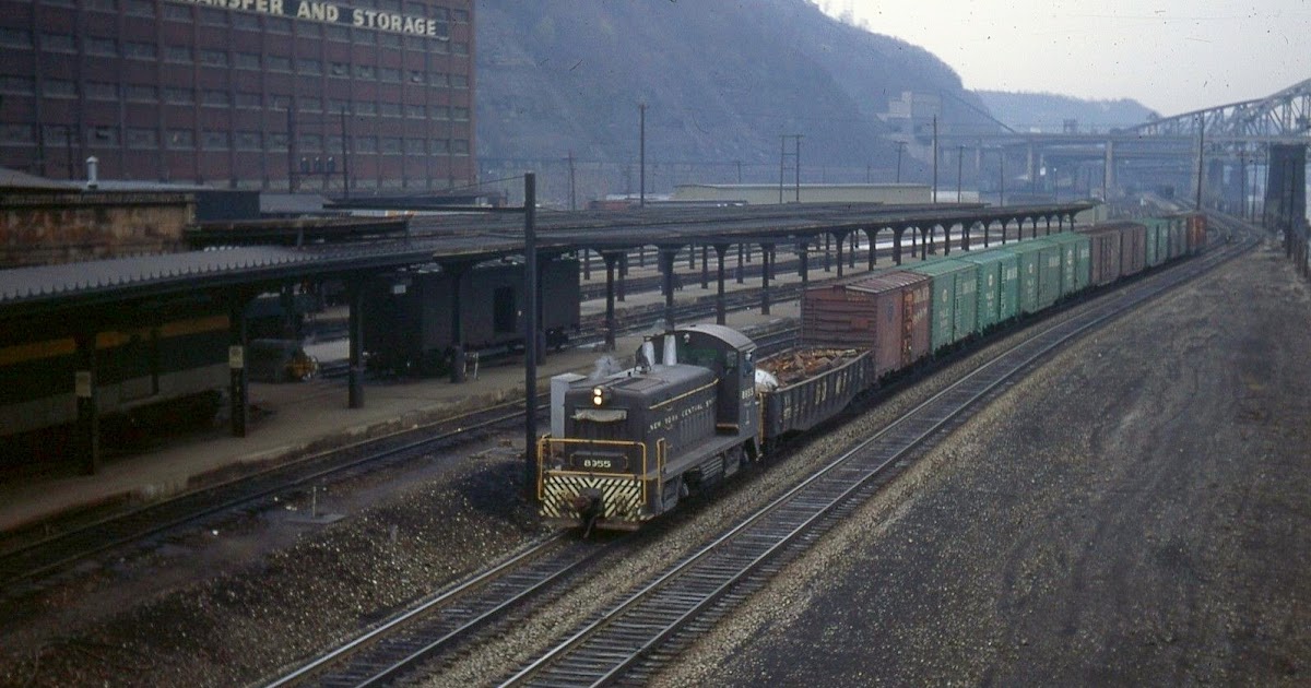 transpress nz New York Central freight train Pittsburgh in 1967