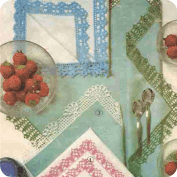 Puntillas para servilletas a Crochet Puntillas para servilletas a Crochet