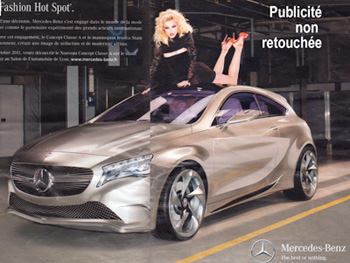 Publicite voiture mercedes #2