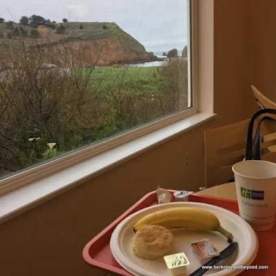 view from breakfast room at Holiday Inn Express at Rockaway Beach in Pacifica, California