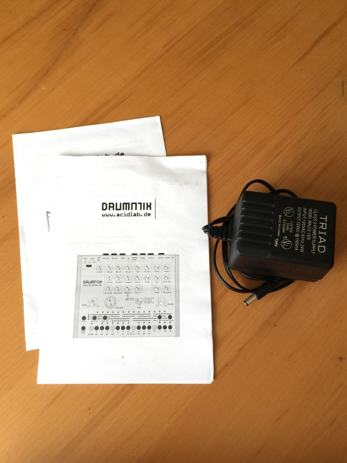 MATRIXSYNTH Acidlab Drumatix Analog Drum Machine Synth TR606 Clone