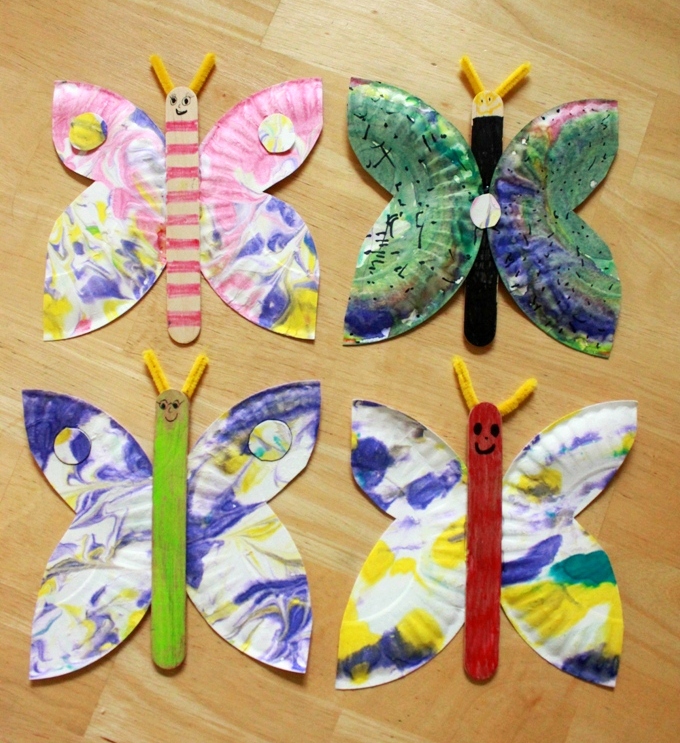 paper plates art ideas 3d easy origami for kids