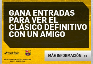 betfair gana entradas vip para el clasico de liga 9-16 abril betfair gana entradas vip para el clasico de liga 9-16 abril