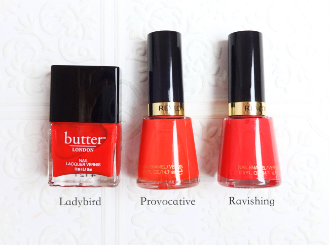 Revlon Nail Enamel Provocative comparison