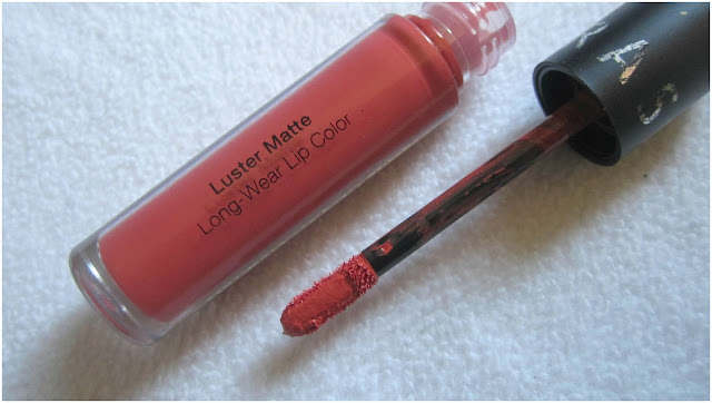 Sephora Luster Matte Long-Wear Lip Color in 'Coral Luster'