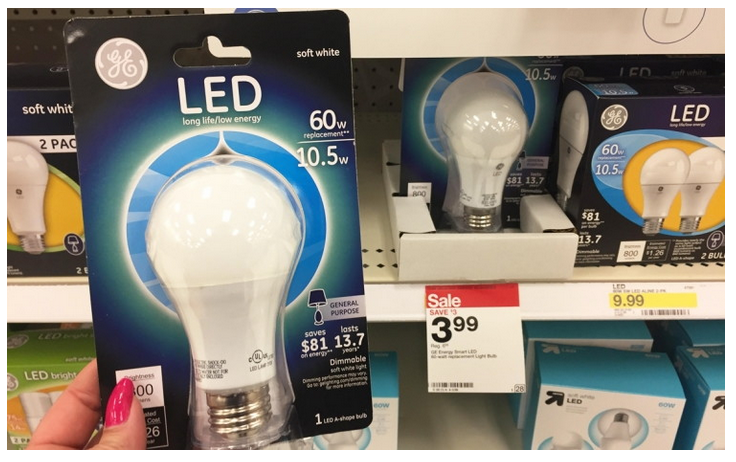 Clipping Chix: Target: GE Energy Smart LED Light Bulbs 5% Cartwheel