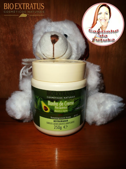 MÁSCARA BANHO DE CREME PÓS-QUÍMICA RESTAURADOR, BY BIO EXTRATUS MÁSCARA BANHO DE CREME PÓS-QUÍMICA RESTAURADOR, BY BIO EXTRATUS