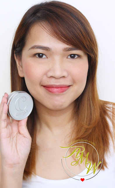 a photo of Nikki Tiu wearing AskMeWhats Cargo Water Resistant Blush Los Cabos 