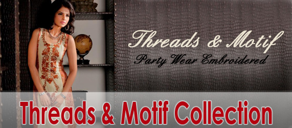 Threads & Motif Collection 2012-2013 | Formal & Party wear Dresses