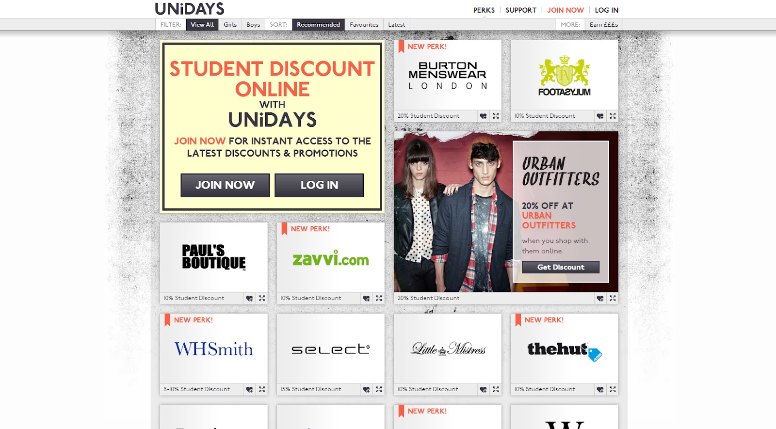 Library Services: Unidays student discounts
