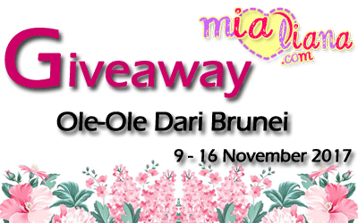 Giveaway Ole-Ole Brunei By Mialiana.com. 