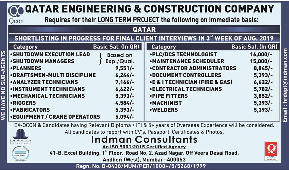 Qatar Engineering & Construction company Qatar Engineering & Construction company