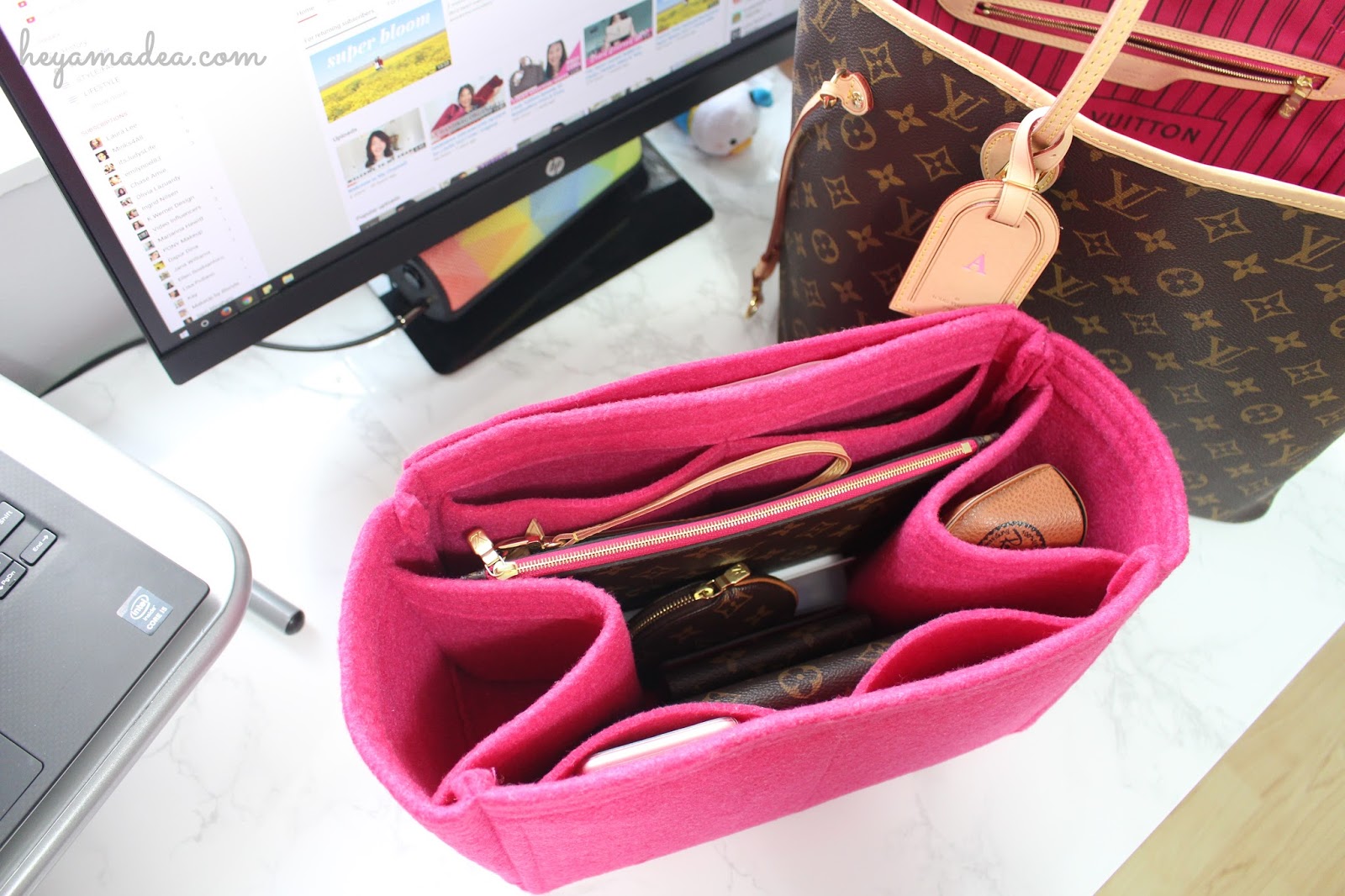 Bag Organizer Review Using My Louis Vuitton Speedy 30 