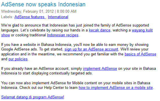 Google AdSense: Membuka Pintu Pendapatan dari Konten Anda (Google AdSense: Opening the Door to Revenue from Your Content)