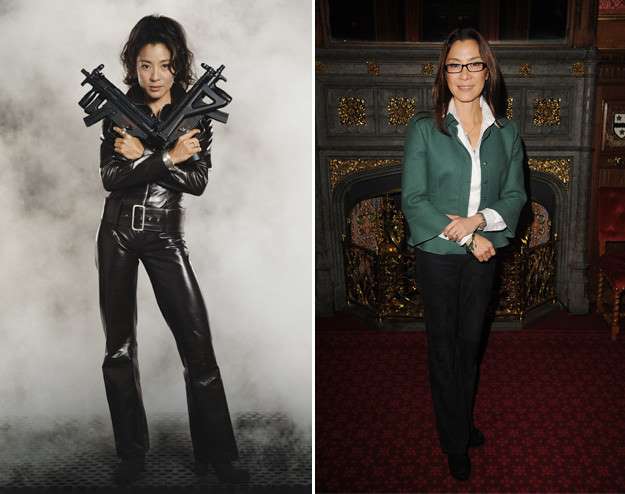 Bond Girl, antes e depois elfandarilha