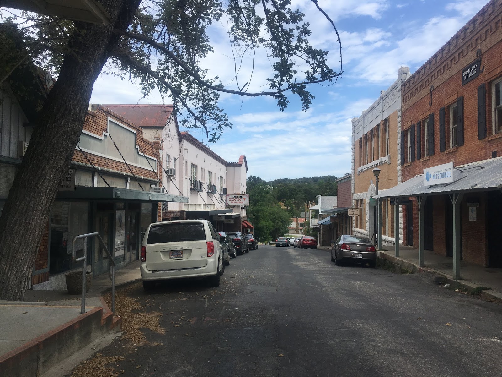 Former California State Route 49 on Main Street and Gold Strike Lane in