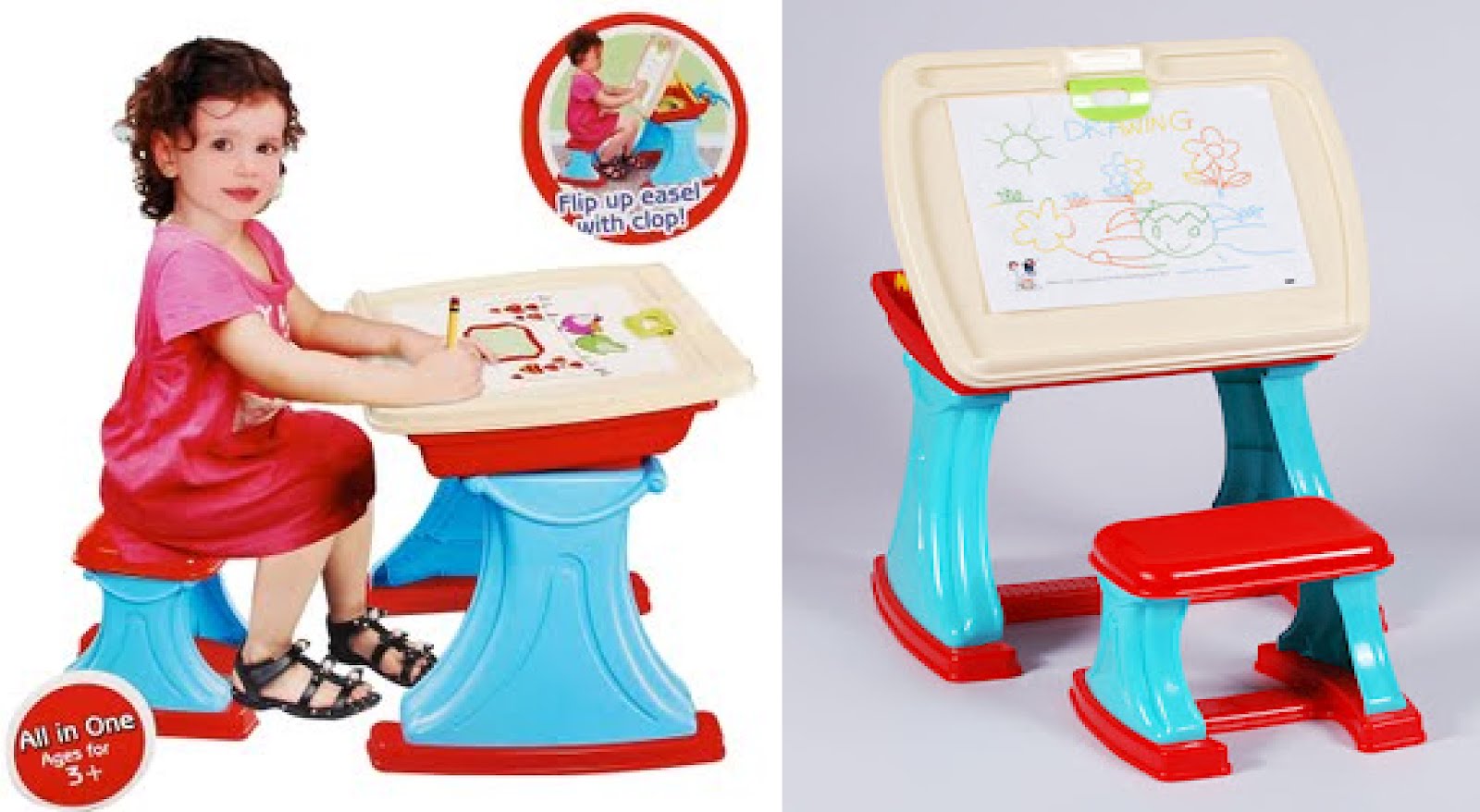 NIGINA GALLERY MULTIFUNCTION CHILDREN LEARNING DESK