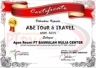 Sertifikat BMC