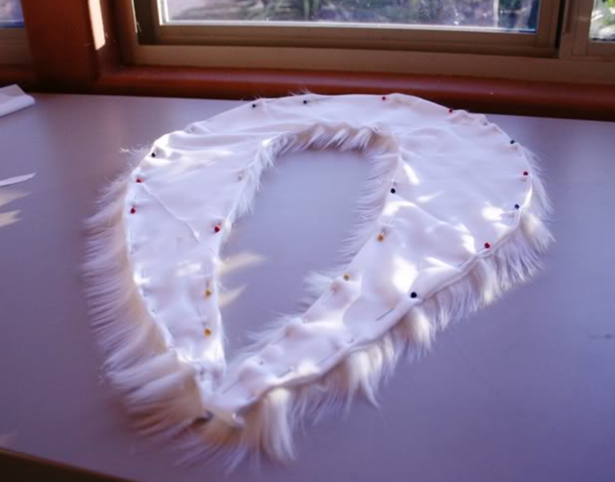 the diy fur collar these days