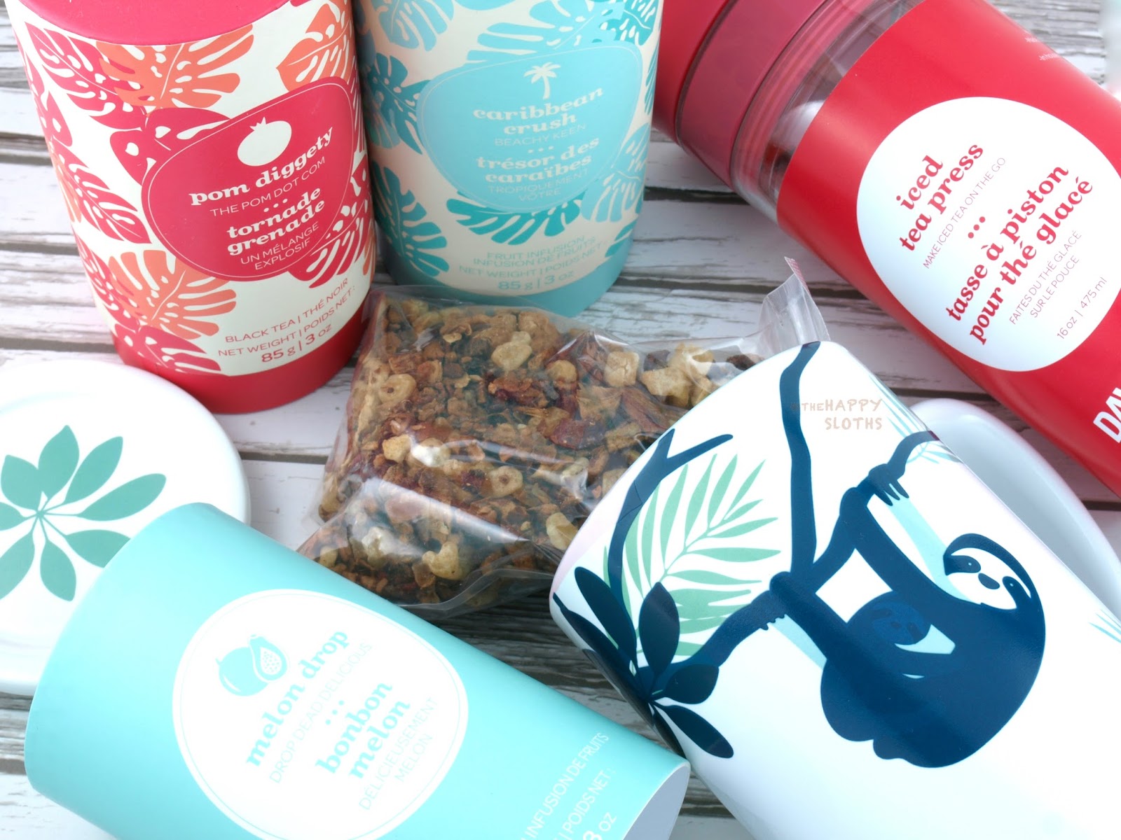 David's Tea Summer 2016 Collection The Happy Sloths Bloglovin’