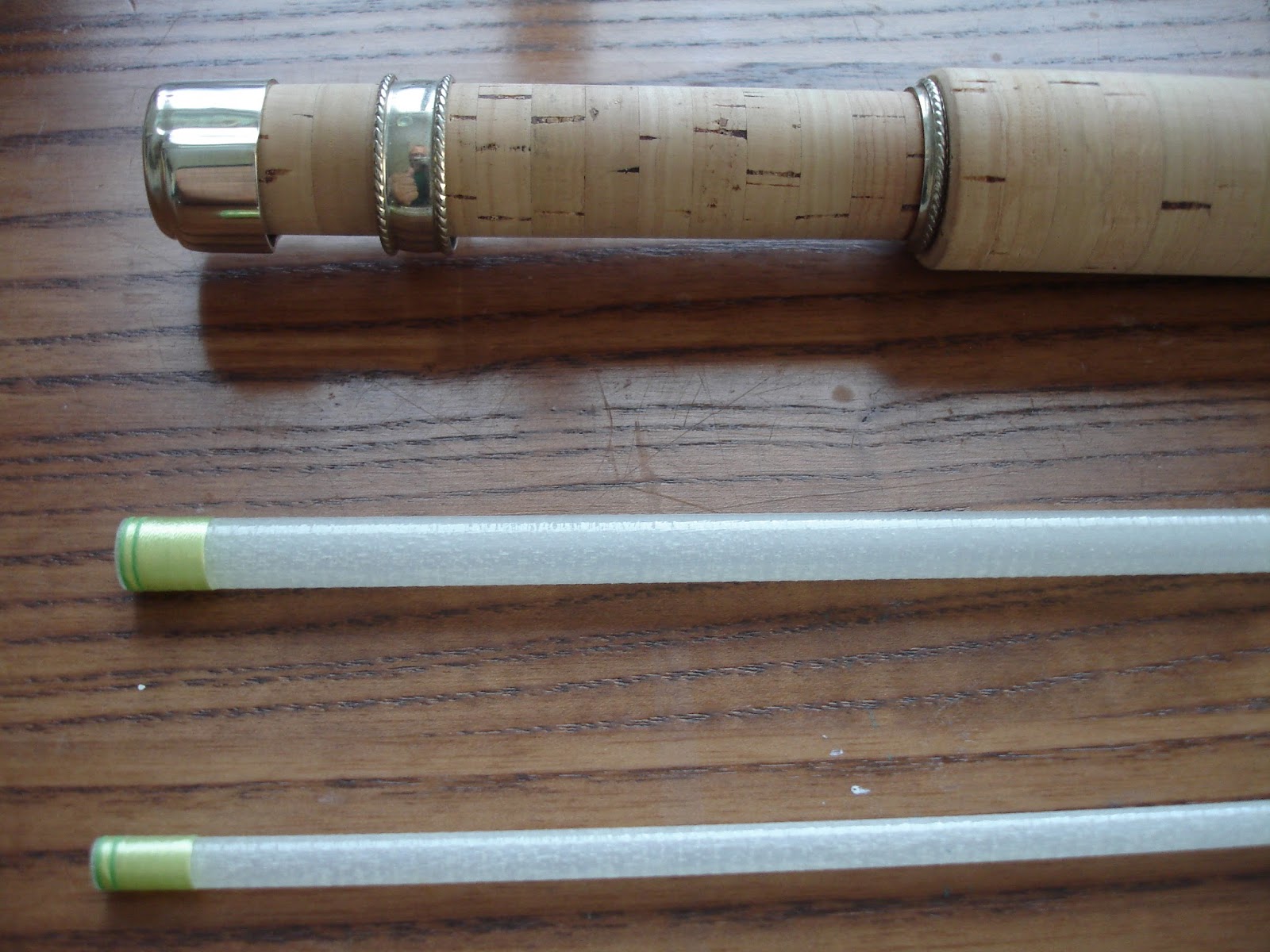 XanderFlyrods KABUTO7033 WHITE FIBERGLASS FLY ROD