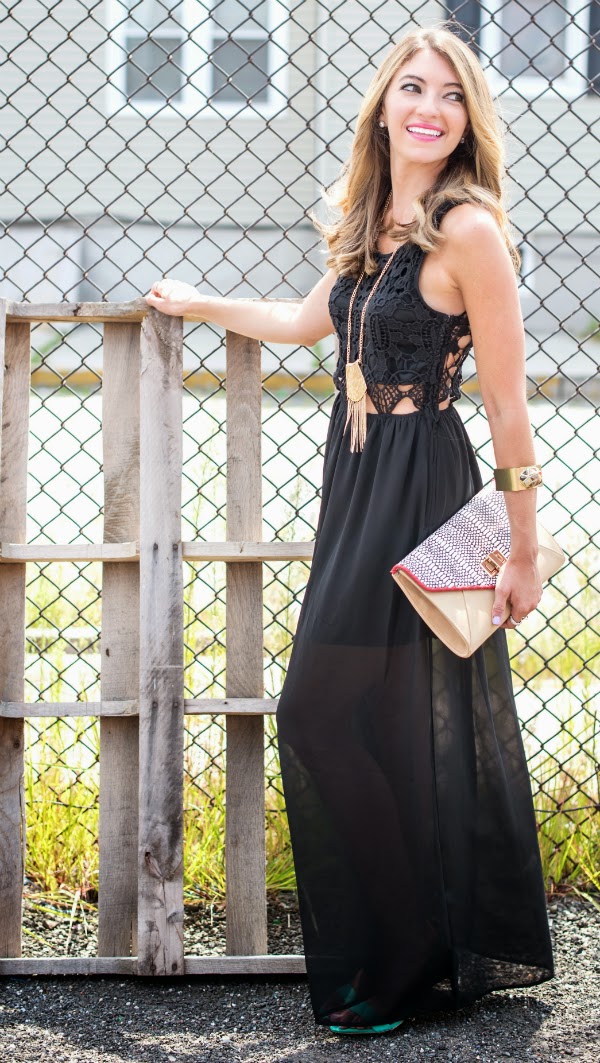 DRESSED by Jess: Bohemian Summer Maxi Dress With Deb Shops