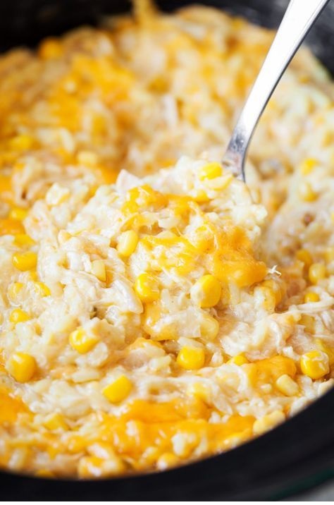 Slow Cooker Chicken Casserole
